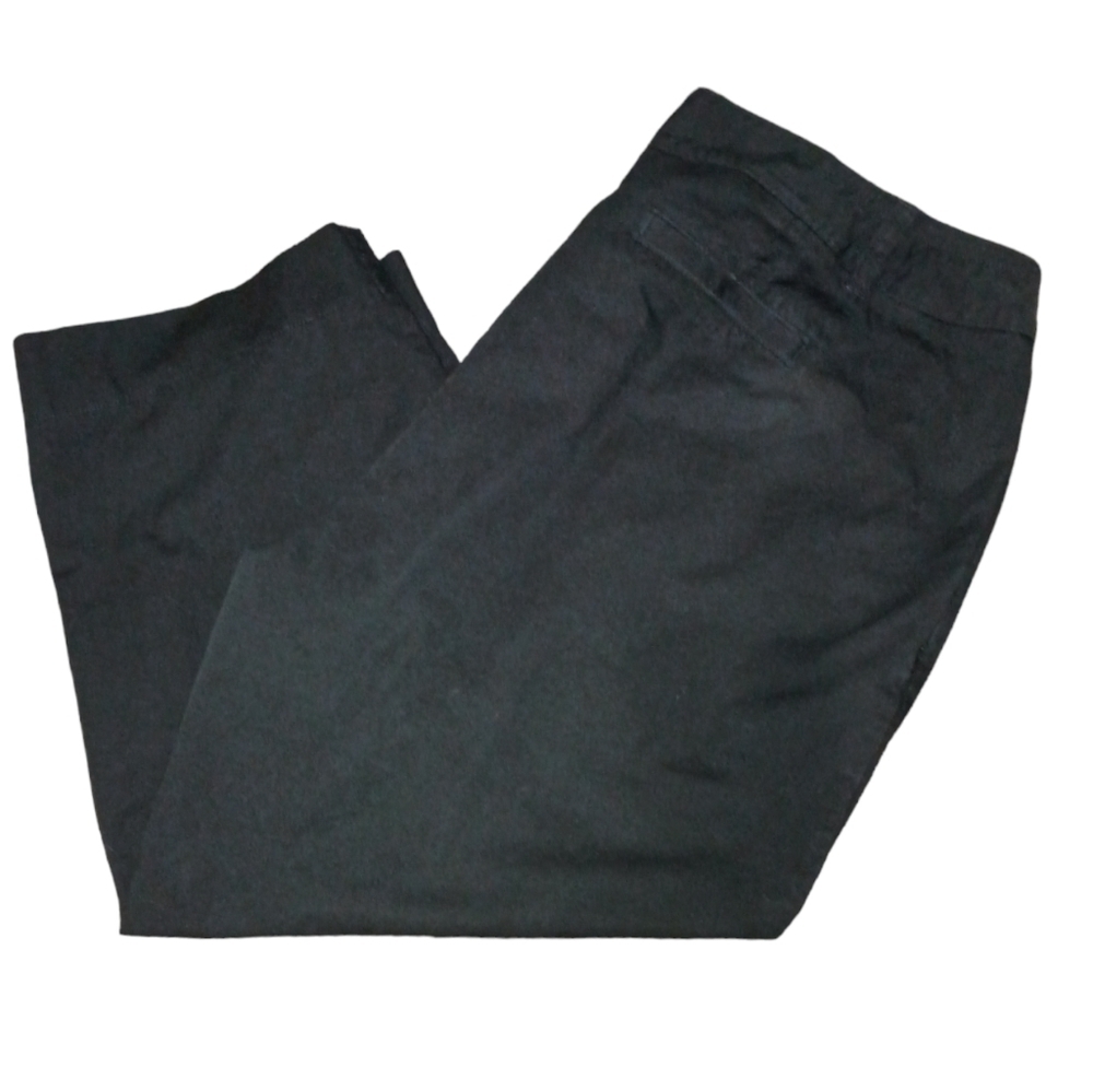 Talbots Classic Career Wear Black Stretch Dress Pants Size 18w